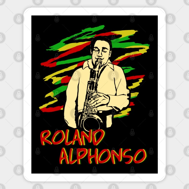 Roland A Sticker by Erena Samohai